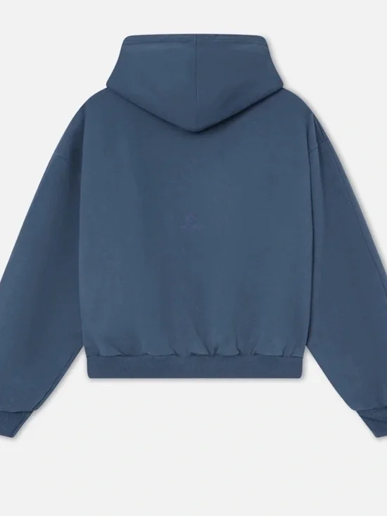 Scufflers Women's Blue Hooded Sweatshirt - Picture 2 of 2